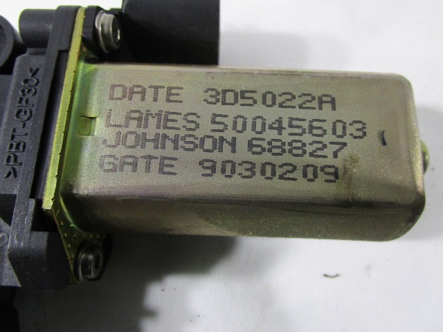 REAR DOOR WINDOW MOTOR OEM N. 50045603 ORIGINAL PART ESED FIAT STILO 192 BER/SW (2001 - 2004) DIESEL 19  YEAR OF CONSTRUCTION 2004