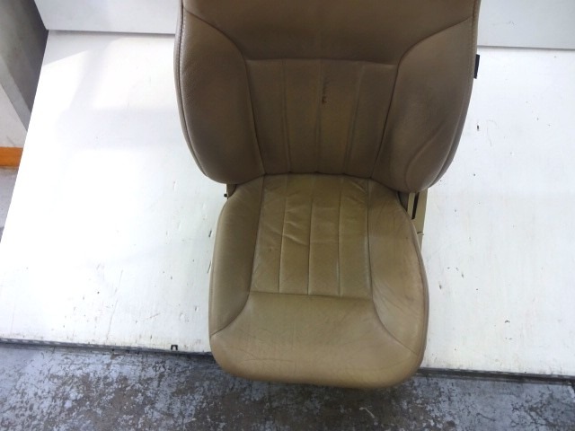 LEFT FRONT PILOT LEATHER SEAT OEM N. 19056 SEDILE ANTERIORE SINISTRO PELLE ORIGINAL PART ESED MERCEDES CLASSE R W251 (2005 - 2010)DIESEL 30  YEAR OF CONSTRUCTION 2007