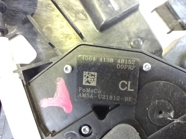 CENTRAL LOCKING OF THE RIGHT FRONT DOOR OEM N. AM5A-U21812-BE ORIGINAL PART ESED FORD FIESTA (09/2008 - 11/2012) DIESEL 14  YEAR OF CONSTRUCTION 2008