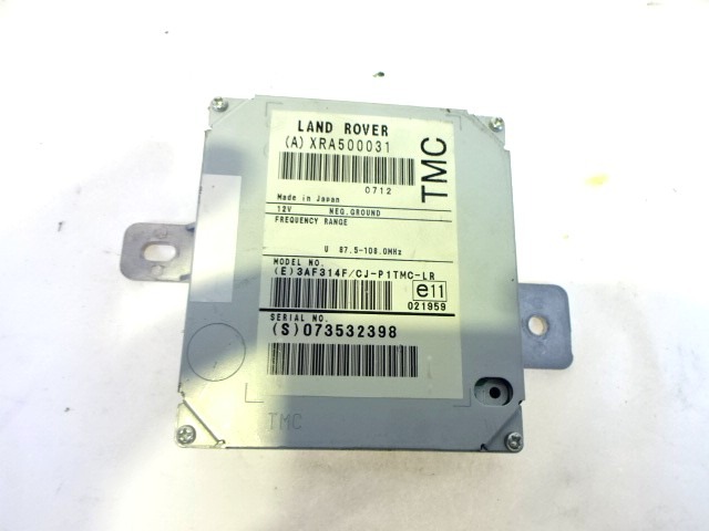 AMPLIFICATORE / CENTRALINA ANTENNA OEM N. XRA500031 ORIGINAL PART ESED LAND ROVER RANGE ROVER SPORT (2005 - 2010) DIESEL 27  YEAR OF CONSTRUCTION 2008