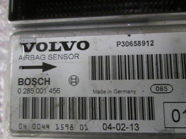 CONTROL UNIT AIRBAG OEM N. 285001456 SPARE PART USED CAR VOLVO S 60 (2001 - 2006) DISPLACEMENT 24 DIESEL YEAR OF CONSTRUCTION 2004