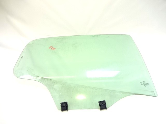 DOOR WINDOW, TINTED GLASS, REAR RIGHT OEM N. 9204S2 ORIGINAL PART ESED PEUGEOT 207 / 207 CC WA WC WK (2006 - 05/2009) BENZINA 14  YEAR OF CONSTRUCTION 2009