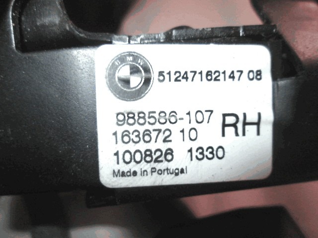 TRUNK LID LOCK OEM N. 51247149630  ORIGINAL PART ESED BMW SERIE X5 E70 (2006 - 2010) DIESEL 30  YEAR OF CONSTRUCTION 2007