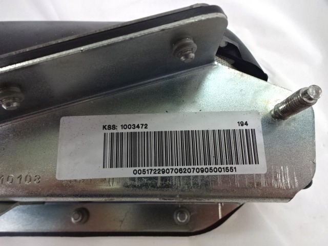 SIDE AIRBAG, FRONT  SEAT OEM N. 517229070 ORIGINAL PART ESED FIAT CROMA (2005 - 10/2007)  DIESEL 24  YEAR OF CONSTRUCTION 2007