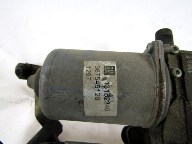 WINDSHIELD WIPER MOTOR OEM N. 13182340 ORIGINAL PART ESED OPEL CORSA D (2006 - 2011) DIESEL 13  YEAR OF CONSTRUCTION 2007