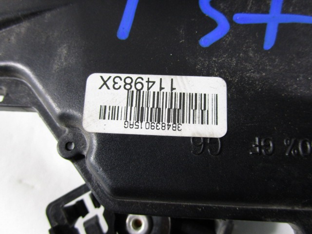 CENTRAL DOOR LOCK REAR LEFT DOOR OEM N. 3B439015AG ORIGINAL PART ESED SKODA FABIA BER/SW (2000 - 03/2007) BENZINA 14  YEAR OF CONSTRUCTION 2002