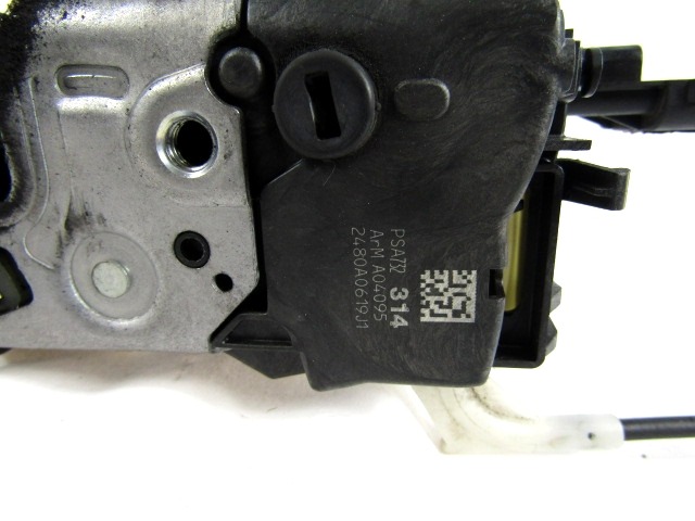 CENTRAL DOOR LOCK REAR LEFT DOOR OEM N. 9800624880 ORIGINAL PART ESED CITROEN C3 MK2 SC (2009 - 2016) BENZINA 14  YEAR OF CONSTRUCTION 2011