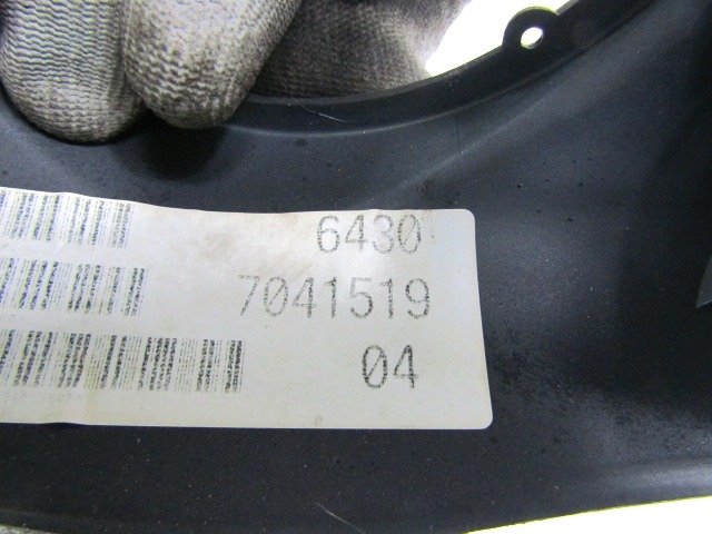 TUNNEL OBJECT HOLDER WITHOUT ARMREST OEM N. 51166800838 ORIGINAL PART ESED MINI COOPER / ONE R50 (2001-2006) DIESEL 14  YEAR OF CONSTRUCTION 2003