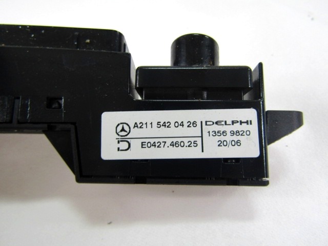 VARIOUS SWITCHES OEM N. A2115420426 ORIGINAL PART ESED MERCEDES CLASSE E W211 BER/SW (06/2006 - 2009)DIESEL 30  YEAR OF CONSTRUCTION 2006