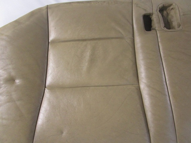 BACK LEATHER SEAT OEM N. 17292 SEDUTA INTERA PELLE ORIGINAL PART ESED BMW SERIE 5 E60 E61 (2003 - 2010) DIESEL 30  YEAR OF CONSTRUCTION 2004