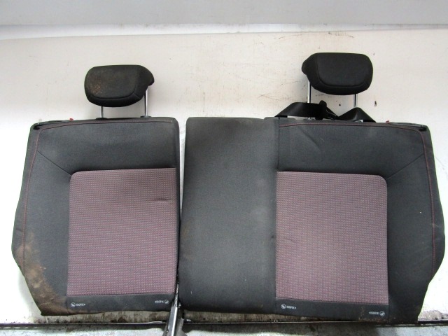 BACKREST BACKS FULL FABRIC OEM N. 19723 SCHIENALE POSTERIORE TESSUTO ORIGINAL PART ESED OPEL CORSA D (2006 - 2011) BENZINA 12  YEAR OF CONSTRUCTION 2007