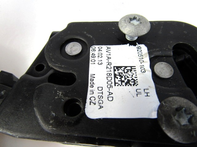 CENTRAL LOCKING OF THE FRONT LEFT DOOR OEM N. AV1A-R218D05-AD ORIGINAL PART ESED FORD BMAX (DAL 2012)BENZINA 14  YEAR OF CONSTRUCTION 2013