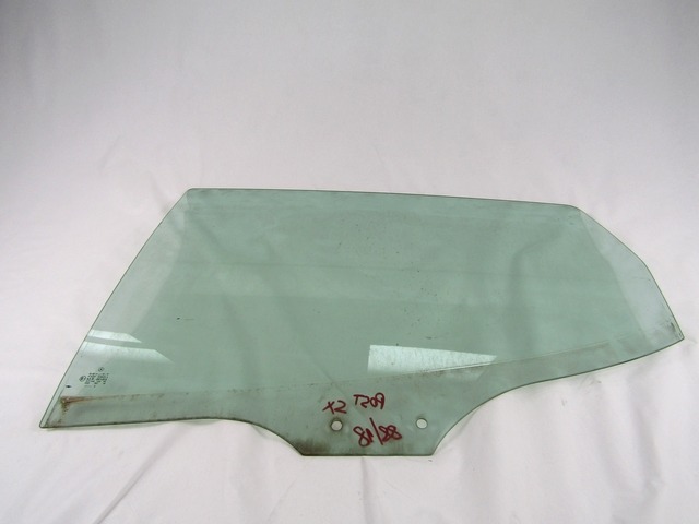 DOOR WINDOW, TINTED GLASS, REAR LEFT OEM N. A1687351110 ORIGINAL PART ESED MERCEDES CLASSE A W168 V168 RESTYLING (2001 - 2005) DIESEL 17  YEAR OF CONSTRUCTION 2002
