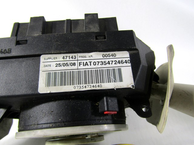 STEERING COLUMN COMBINATION SWITCH WITH SLIP RING OEM N. 7354724640 ORIGINAL PART ESED FIAT 500 CINQUECENTO (2007 - 2015) BENZINA 12  YEAR OF CONSTRUCTION 2008