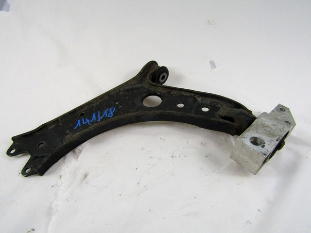 WISHBONE,FRONT LEFT OEM N. 1K0407189E ORIGINAL PART ESED AUDI A3 8P 8PA 8P1 RESTYLING (2008 - 2012)DIESEL 19  YEAR OF CONSTRUCTION 2009