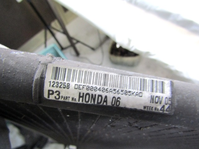 CONDENSER, AIR CONDITIONING OEM N. 80110SMGE02 ORIGINAL PART ESED HONDA CIVIC (2006 - 2012)BENZINA 18  YEAR OF CONSTRUCTION 2006