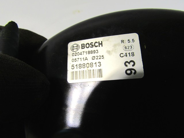 POWER BRAKE UNIT DEPRESSION OEM N. 51880813 ORIGINAL PART ESED LANCIA Y YPSILON 843 (2006 - 2011) BENZINA/GPL 14  YEAR OF CONSTRUCTION 2011