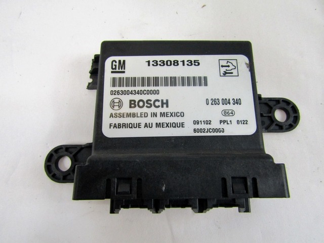 CONTROL UNIT PDC OEM N. 13308135 0263004340 ORIGINAL PART ESED OPEL INSIGNIA A (2008 - 2017)DIESEL 20  YEAR OF CONSTRUCTION 2010