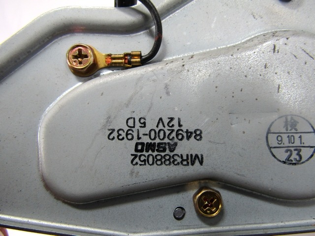 REAR WIPER MOTOR OEM N. 849200-1932 MR388052 ORIGINAL PART ESED MITSUBISHI PAJERO V60 (2000 - 2007) BENZINA/GPL 32  YEAR OF CONSTRUCTION 2002
