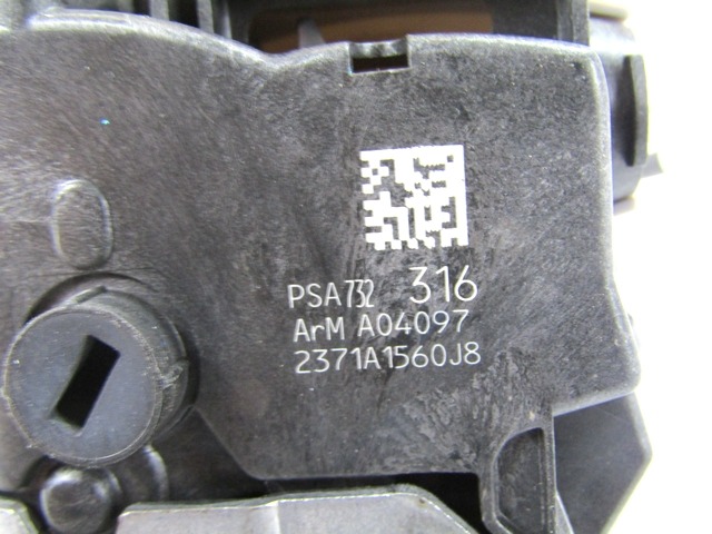 CENTRAL DOOR LOCK REAR LEFT DOOR OEM N. 9800624880 ORIGINAL PART ESED CITROEN C3 MK2 SC (2009 - 2016) BENZINA 14  YEAR OF CONSTRUCTION 2011