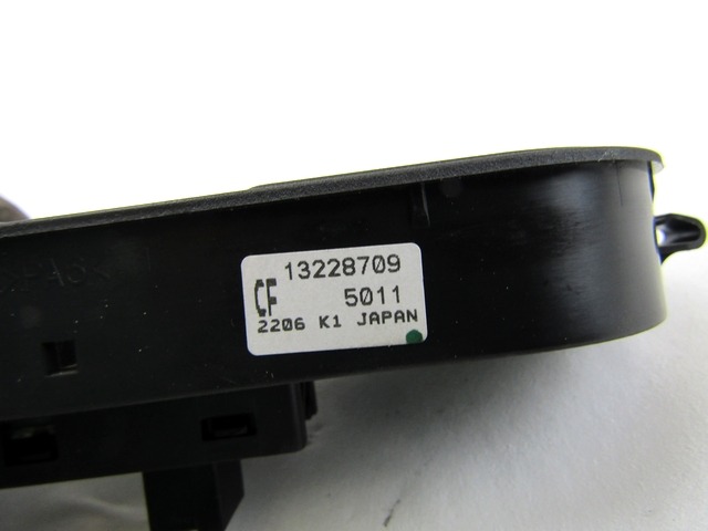 SWITCH WINDOW LIFTER OEM N. 13228709 ORIGINAL PART ESED OPEL ZAFIRA B A05 M75 (2005 - 2008) BENZINA 16  YEAR OF CONSTRUCTION 2006