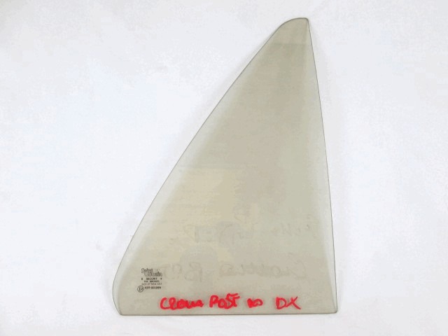 FIXED DOOR WINDOW, RIGHT OEM N. 82419937 ORIGINAL PART ESED FIAT CROMA (1985 - 1996)BENZINA 20  YEAR OF CONSTRUCTION 1985