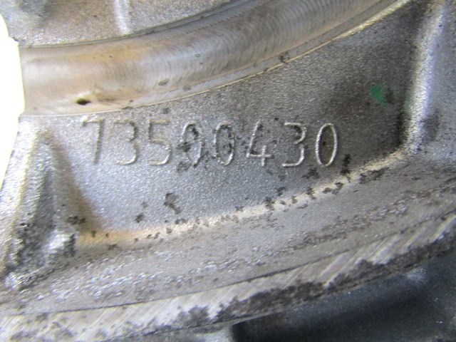 ENGINE BLOCK OEM N. 73500430 ORIGINAL PART ESED FIAT GRANDE PUNTO 199 (2005 - 2012) DIESEL 13  YEAR OF CONSTRUCTION 2008