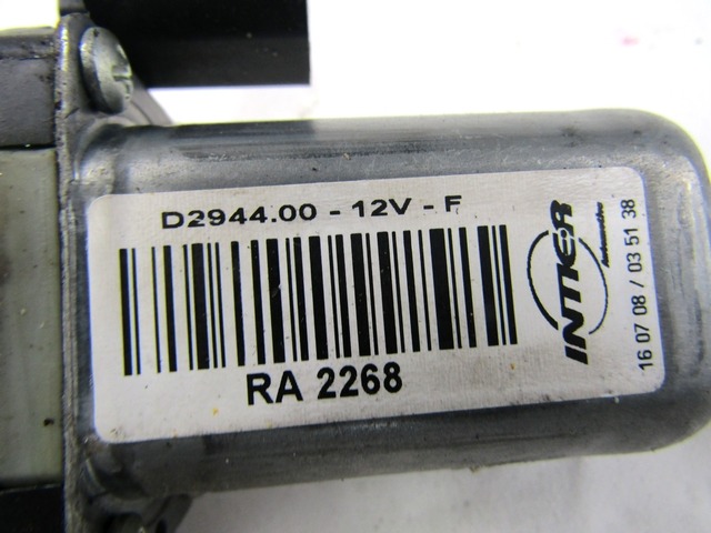 REAR DOOR WINDOW MOTOR OEM N. 71740177 ORIGINAL PART ESED ALFA ROMEO 159 939 BER/SW (2005 - 2013) BENZINA 18  YEAR OF CONSTRUCTION 2008