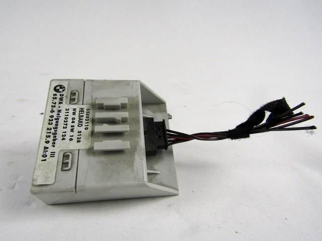 CONTROL CAR ALARM OEM N. 65756923215 ORIGINAL PART ESED BMW SERIE 3 E46 BER/SW/COUPE/CABRIO LCI RESTYLING (10/2001 - 2005) DIESEL 20  YEAR OF CONSTRUCTION 2004