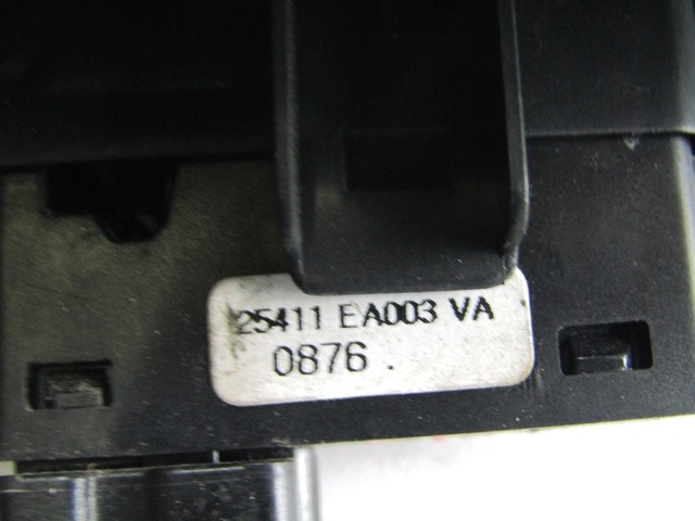 SWITCH WINDOW LIFTER OEM N. 25411EA003 ORIGINAL PART ESED NISSAN NOTE E11 (2005 - 2013)DIESEL 15  YEAR OF CONSTRUCTION 2006