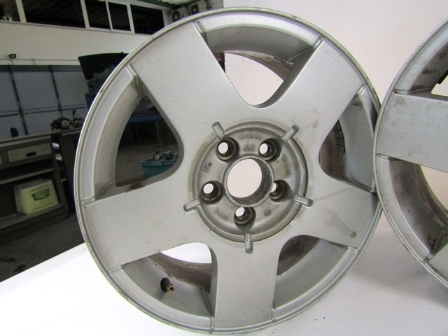 ALLOY WHEEL SET 15'  OEM N. 1J0601025B ORIGINAL PART ESED VOLKSWAGEN GOLF MK4 BER/SW (1998 - 2004) DIESEL 19  YEAR OF CONSTRUCTION 1998