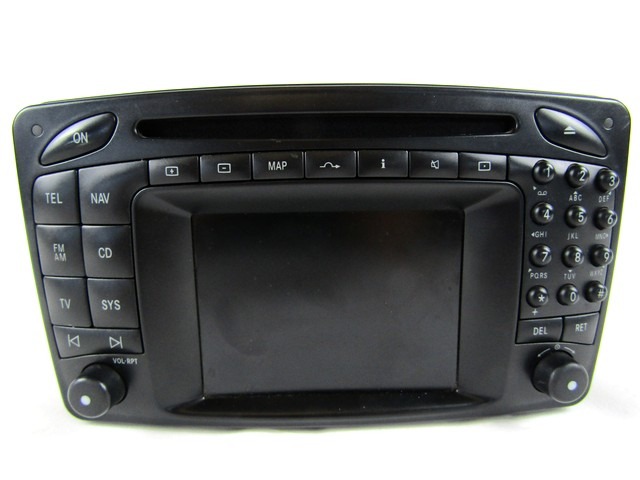 SPARE PARTS, RADIO NAVIGATION OEM N. 7612001530 ORIGINAL PART ESED MERCEDES CLASSE CLK W209 C208 COUPE A208 CABRIO (2002 - 2010)DIESEL 27  YEAR OF CONSTRUCTION 2004