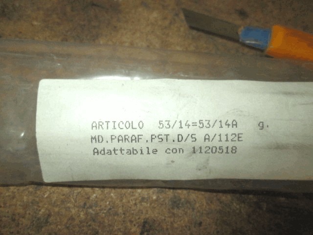 MOULDINGS FENDER OEM N. 1120518 ORIGINAL PART ESED AUTOBIANCHI A112 (1969 - 1986)BENZINA 10  YEAR OF CONSTRUCTION