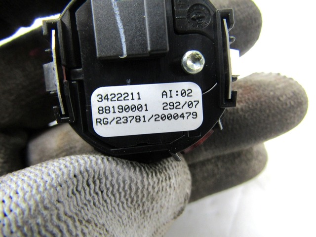 SWITCH HAZARD WARNING/CENTRAL LCKNG SYST OEM N. 3422211 ORIGINAL PART ESED MINI COOPER / ONE R56 (2007 - 2013) DIESEL 16  YEAR OF CONSTRUCTION 2008