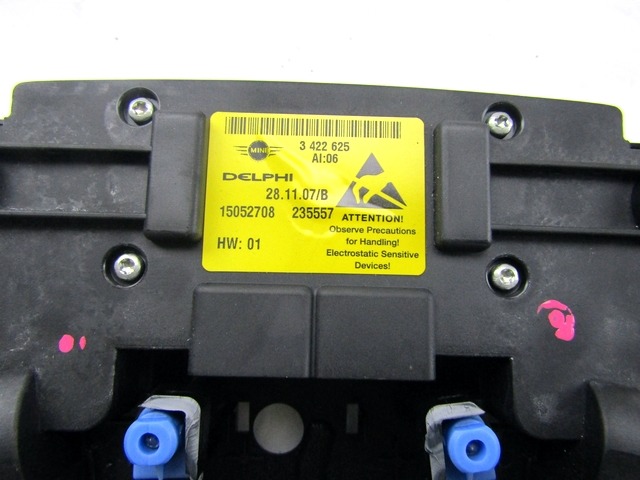VARIOUS SWITCHES OEM N. 3422625 15052708 ORIGINAL PART ESED MINI COOPER / ONE R56 (2007 - 2013) DIESEL 16  YEAR OF CONSTRUCTION 2008