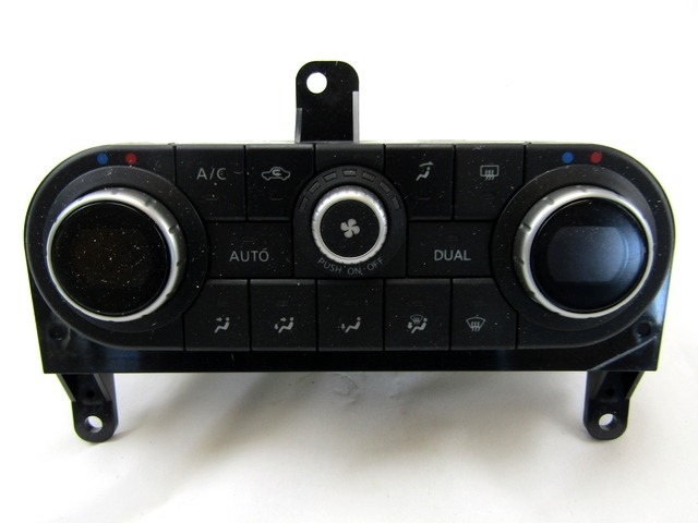 AIR CONDITIONING CONTROL UNIT / AUTOMATIC CLIMATE CONTROL OEM N. 27500BR57A ORIGINAL PART ESED NISSAN QASHQAI J10E (03/2010 - 2013) DIESEL 15  YEAR OF CONSTRUCTION 2013