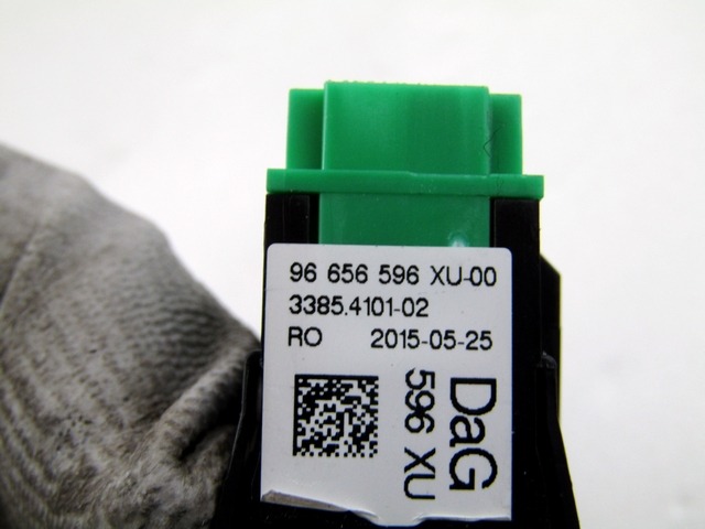 VARIOUS SWITCHES OEM N. 96656596XU ORIGINAL PART ESED DS DS3 (DAL 2015)BENZINA 12  YEAR OF CONSTRUCTION 2015
