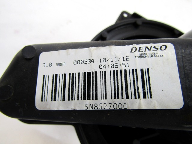 BLOWER UNIT OEM N. 5N8527000 ORIGINAL PART ESED LANCIA Y YPSILON (dal 2011)BENZINA/GPL 12  YEAR OF CONSTRUCTION 2012