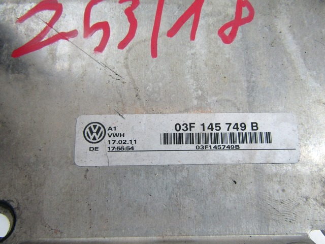 CHARGE-AIR COOLING OEM N. 03F145749B ORIGINAL PART ESED AUDI A1 8X1 8XF (DAL 2010)BENZINA 12  YEAR OF CONSTRUCTION 2011