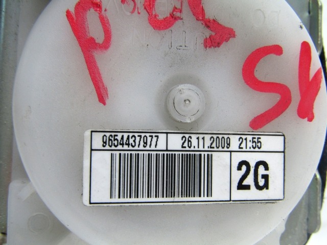 SEFETY BELT OEM N. 9654437977 ORIGINAL PART ESED CITROEN C4 PICASSO/GRAND PICASSO MK1 (2006 - 08/2013) DIESEL 16  YEAR OF CONSTRUCTION 2010