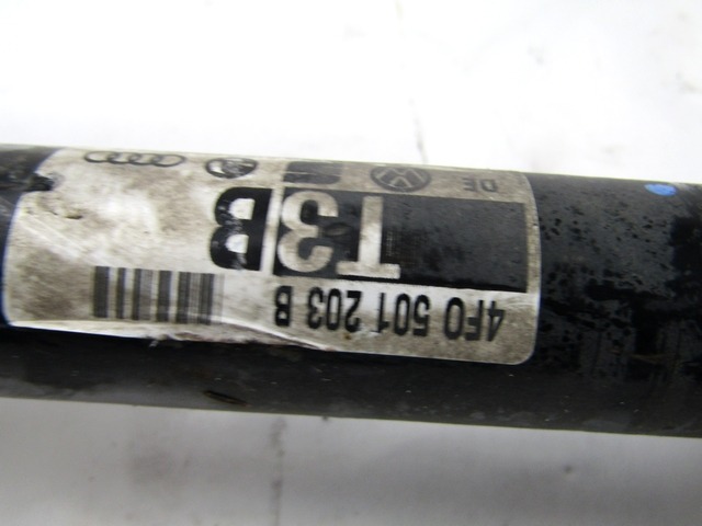 EXCHANGE OUTPUT SHAFT, RIGHT REAR OEM N. 4F0501203B ORIGINAL PART ESED AUDI A6 C6 4F2 4FH 4F5 BER/SW/ALLROAD (07/2004 - 10/2008) DIESEL 30  YEAR OF CONSTRUCTION 2007