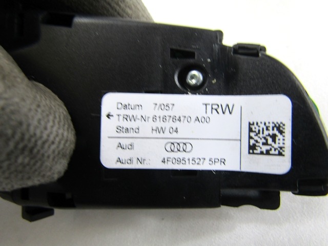 MULTIFUNCTION  STEERING WHEEL OEM N. 4F09515275PR 4F0951527L5PR ORIGINAL PART ESED AUDI Q7 4L (2005 - 2015) DIESEL 30  YEAR OF CONSTRUCTION 2007