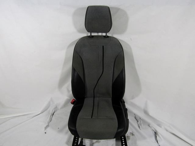 LEFT FRONT PILOT LEATHER SEAT OEM N. 10313 SEDILE ANTERIORE SINISTRO PELLE ORIGINAL PART ESED BMW SERIE 1 BER/COUPE F20/F21 (2011 - 2015) DIESEL 20  YEAR OF CONSTRUCTION 2011