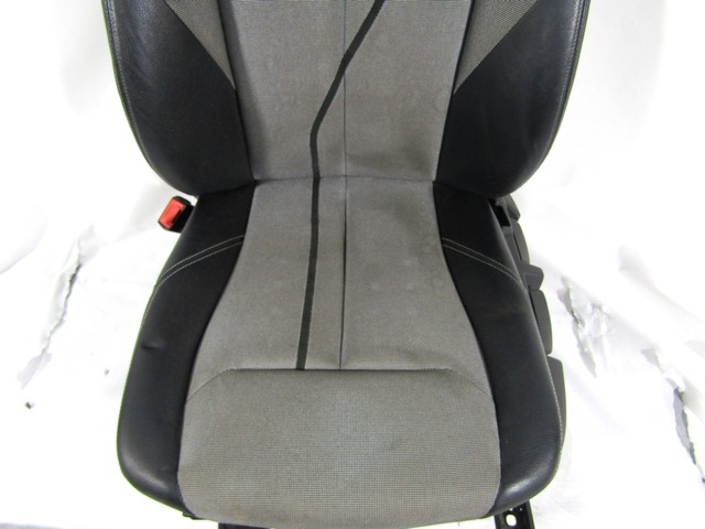 LEFT FRONT PILOT LEATHER SEAT OEM N. 10313 SEDILE ANTERIORE SINISTRO PELLE ORIGINAL PART ESED BMW SERIE 1 BER/COUPE F20/F21 (2011 - 2015) DIESEL 20  YEAR OF CONSTRUCTION 2011