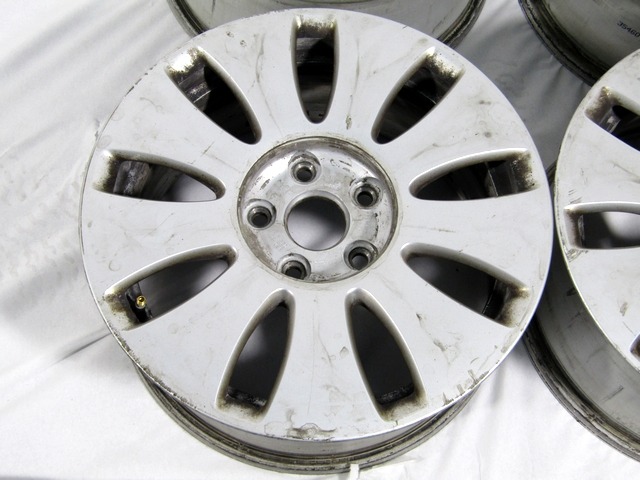 ALLOY WHEEL SET 16'  OEM N. 8E0601025AE ORIGINAL PART ESED AUDI A4 8EC 8ED 8HE B7 BER/SW/CABRIO (2004 - 2007) DIESEL 20  YEAR OF CONSTRUCTION 2006