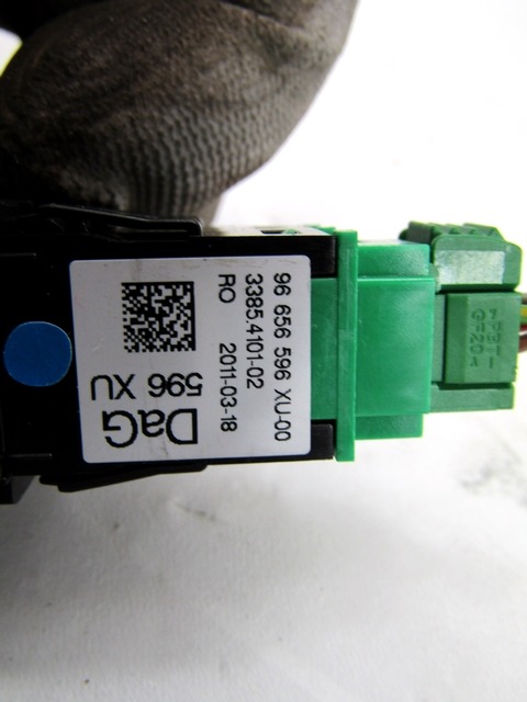 VARIOUS SWITCHES OEM N. 96656596XU ORIGINAL PART ESED CITROEN DS3 (2009 - 2014) BENZINA 16  YEAR OF CONSTRUCTION 2011