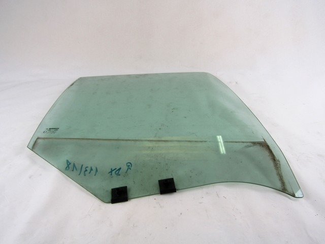 DOOR WINDOW, TINTED GLASS, REAR RIGHT OEM N. 7700430720 ORIGINAL PART ESED RENAULT CLIO MK2 RESTYLING / CLIO STORIA (05/2001 - 2012) DIESEL 15  YEAR OF CONSTRUCTION 2004