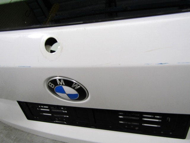 TRUNK LID OEM N. 41002993152 ORIGINAL PART ESED BMW X1 E84 (2009 - 2015)DIESEL 20  YEAR OF CONSTRUCTION 2010