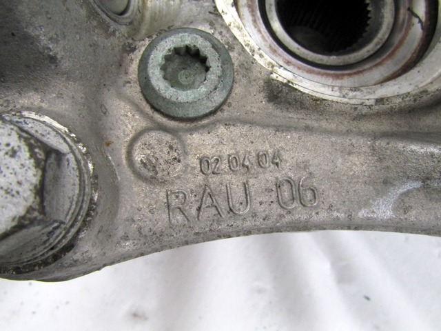 CARRIER, LEFT / WHEEL HUB WITH BEARING, FRONT OEM N. 3C0407253F 5K0498621 ORIGINAL PART ESED VOLKSWAGEN PASSAT B6 3C BER/SW (2005 - 09/2010)  DIESEL 20  YEAR OF CONSTRUCTION 2006