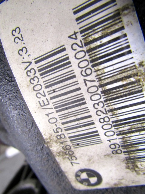 REAR-AXLE-DRIVE OEM N. 7533445AI02 ORIGINAL PART ESED BMW X1 E84 (2009 - 2015)DIESEL 20  YEAR OF CONSTRUCTION 2010